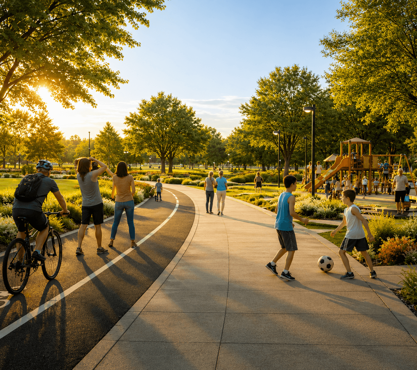Outdoor Park Infrastructure & Recreation